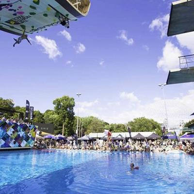 Uncontrolled falls from as high as 16m above water level, bikinis and a great competitive vibe. What is it? Psicobloc Montreal – a competition in solo climbing above water. This year, Ocún was an official partner of the event. Read more about what it was like below.

https://www.ocun.com/news/psicobloc-montreal

#ocun #deepwatersolo #deepwatersoloclimbing #climbing #bouldering #engineeredforclimbing #psicobloc