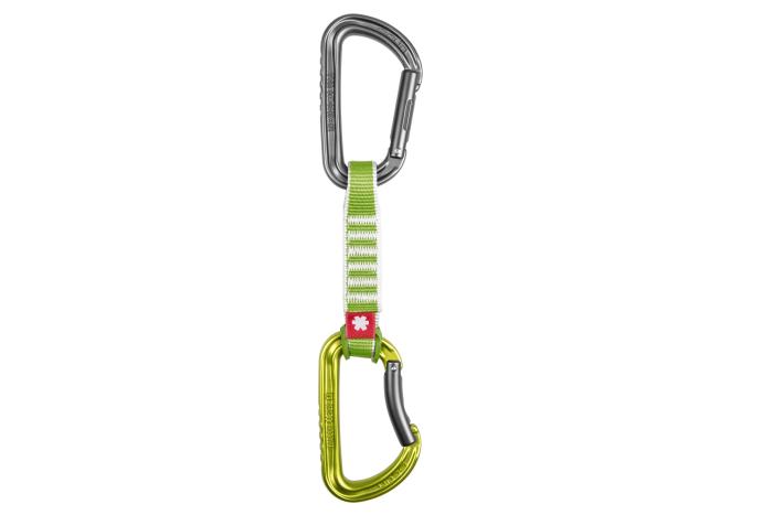 Ocun Falcon QD PA 16 Set Dégageur D'escalade - Bleu, 15 Cm, Pour L'escalade Sportive