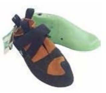 First climbing shoes